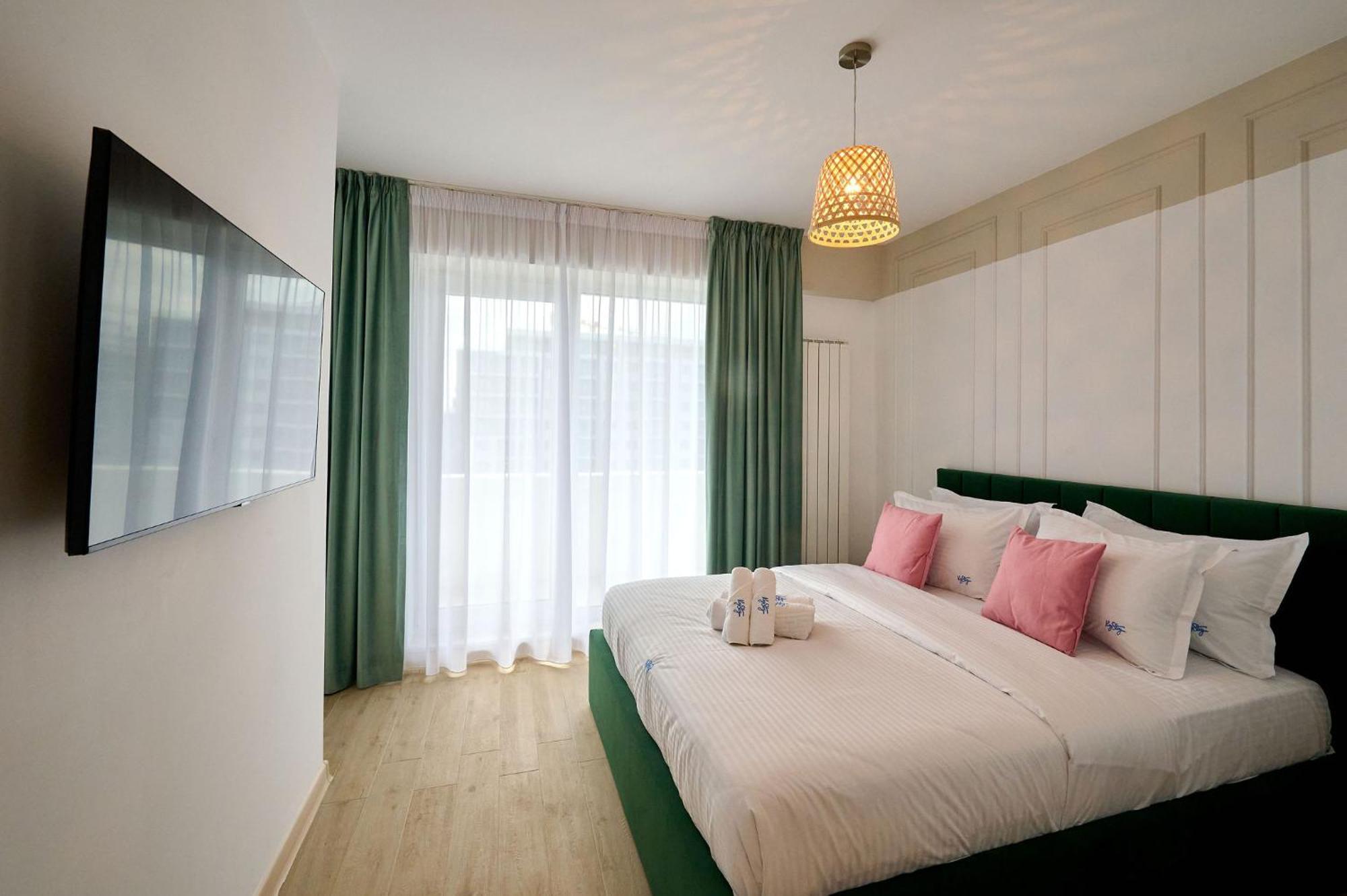 Summer Residence Apartment In Infinity Beach Resort - Parking Mamaia Extérieur photo