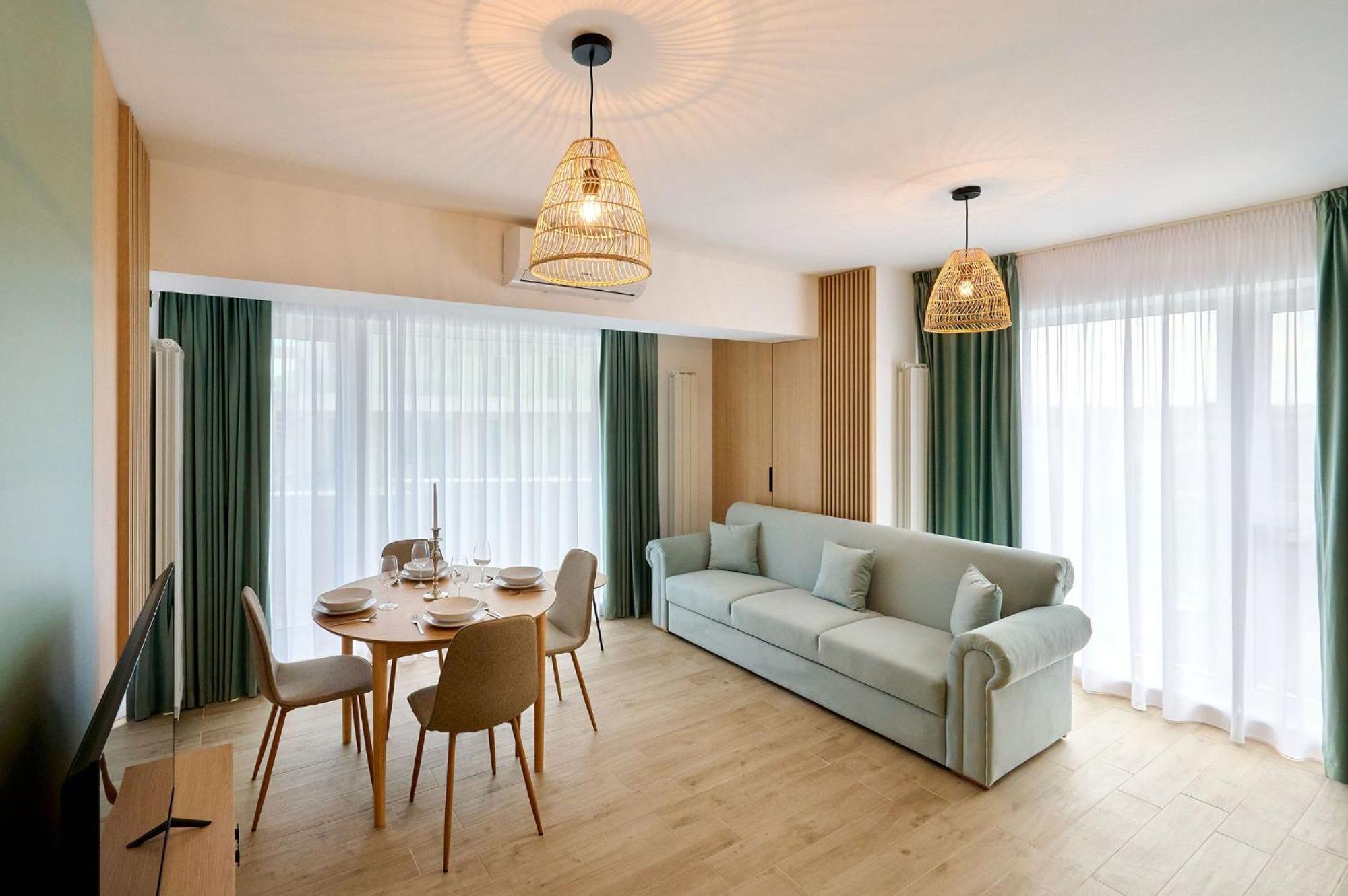 Summer Residence Apartment In Infinity Beach Resort - Parking Mamaia Extérieur photo