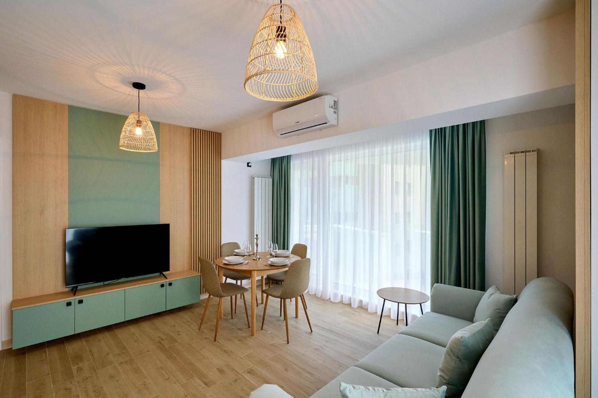 Summer Residence Apartment In Infinity Beach Resort - Parking Mamaia Extérieur photo